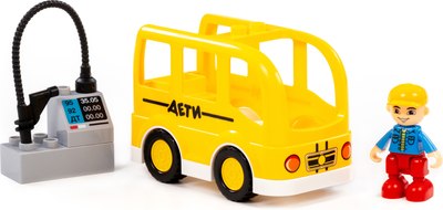 Конструктор Полесье Школьный автобус / 10807