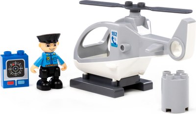 Конструктор Полесье Вертолет полиции / 10838