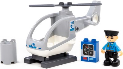 Конструктор Полесье Вертолет полиции / 10838