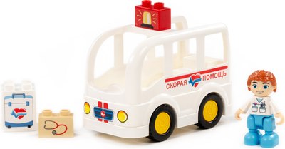 Конструктор Полесье Скорая помощь / 10845