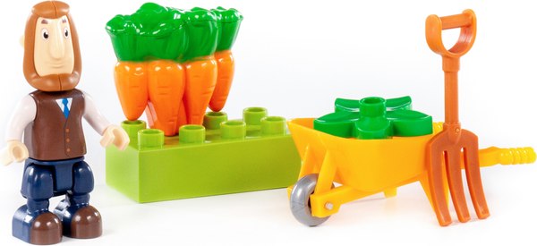 Конструктор Полесье Простоквашино. Папа в огороде / 23319