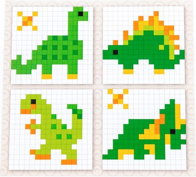 Конструктор Полесье Классик Мозаика №3 динозавры / 73188