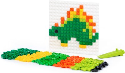 Конструктор Полесье Классик Мозаика №3 динозавры / 73188