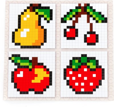 Конструктор Полесье Классик Мозаика №6 фрукты-ягоды / 67514