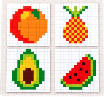 Конструктор Полесье Классик Мозаика №7 экзотические фрукты / 73201