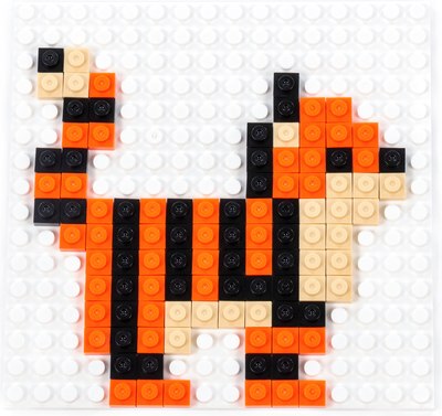 Конструктор Полесье Классик Мозаика №8 животные саванны / 73218