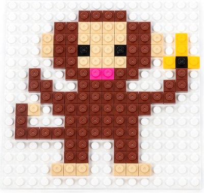 Конструктор Полесье Классик Мозаика №8 животные саванны / 73218