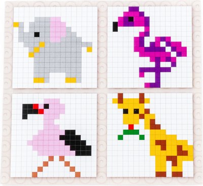 Конструктор Полесье Классик Мозаика №9 животные Африки / 73225