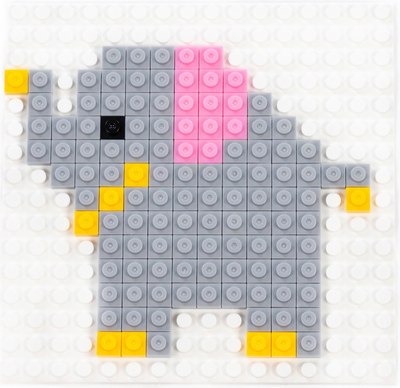 Конструктор Полесье Классик Мозаика №9 животные Африки / 73225