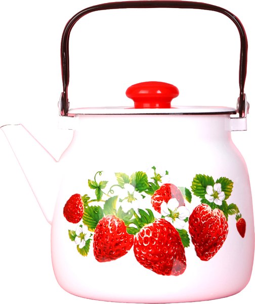 Чайник ЭСТЕТ Клубника / ЭТ-72873 - фото