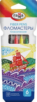 Фломастер-штамп ГАММА Классические / 130822_06 - фото