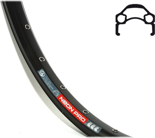 Обод для велосипеда Author Neon Pro 26