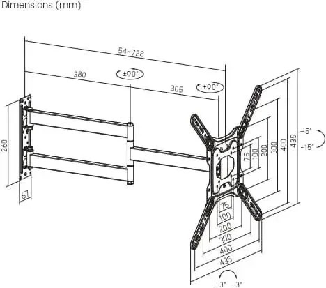 Кронштейн для телевизора Ultramounts UM960