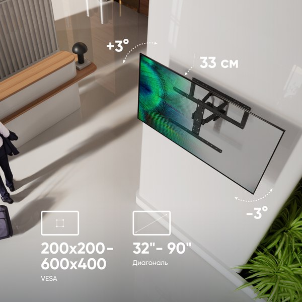 Кронштейн для телевизора Onkron SM6