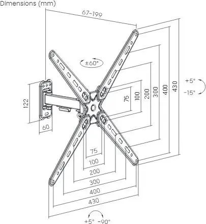 Кронштейн для телевизора Ultramounts UM957