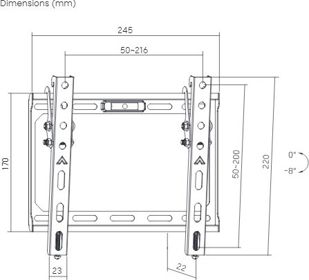 Кронштейн для телевизора Ultramounts UM847