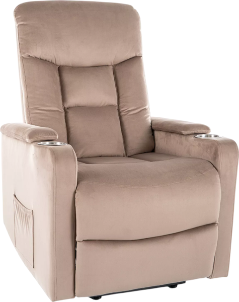 Кресло-реклайнер Signal Ikar Velvet 40 - фото