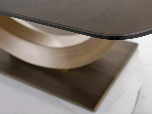 Обеденный стол Signal Wilson Ceramic Ossido Bruno 180