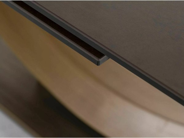 Обеденный стол Signal Wilson Ceramic Ossido Bruno 180