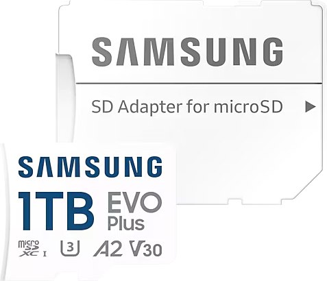 Карта памяти Samsung Evo Plus microSDXC 1TB / MB-MC1T0SA/EU - фото