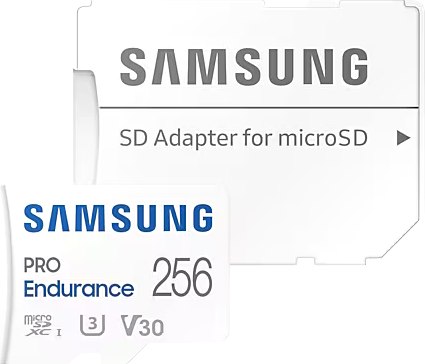 Карта памяти Samsung PRO Endurance microSDXC 256GB / MB-MJ256KA/APC - фото