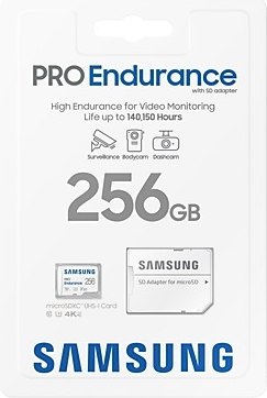Карта памяти Samsung PRO Endurance microSDXC 256GB / MB-MJ256KA/APC