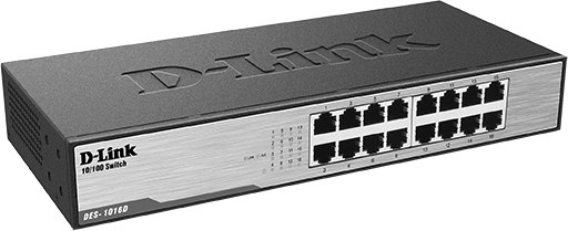 Коммутатор D-Link DES-1016D/I1A - фото