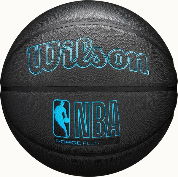 Баскетбольный мяч Wilson Nba Forge Plus Bskt Charcoal / WZ2016803XB7 - фото