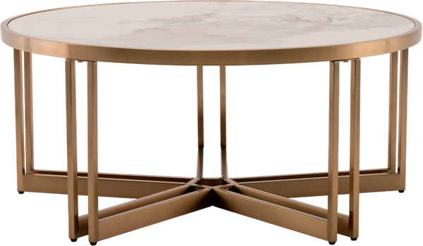 Журнальный столик Stool Group Алиада 90x90 / ECT-279-BRCG - фото