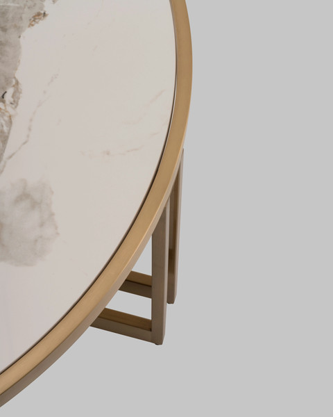 Журнальный столик Stool Group Алиада 90x90 / ECT-279-BRCG