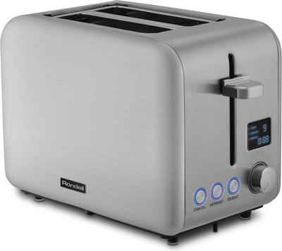 Тостер Rondell RDE-1203 (стальной) - фото