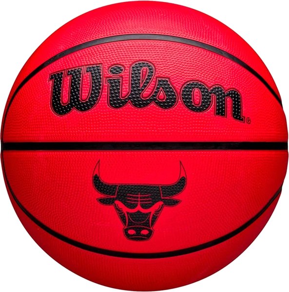 Баскетбольный мяч Wilson Nba Team Tribute Solid Bskt Chi Bulls / WZ4025405XB5 - фото