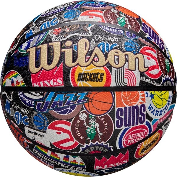 Баскетбольный мяч Wilson Nba All Team Retro Bskt / WZ4028501XB07 - фото