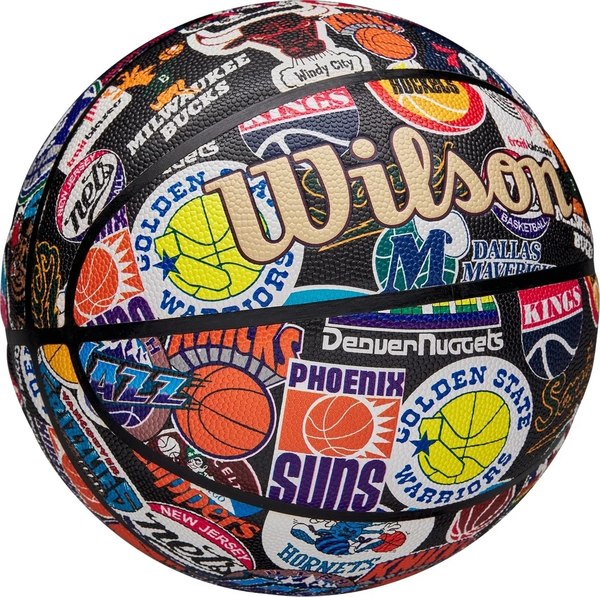 Баскетбольный мяч Wilson Nba All Team Retro Bskt / WZ4028501XB07