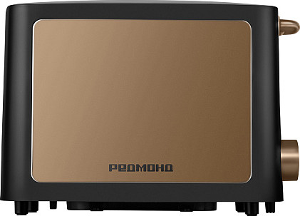 Тостер Redmond T901 (черный/бронзовый) - фото