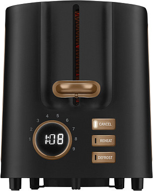 Тостер Redmond T901 (черный/бронзовый)
