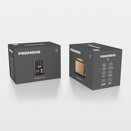Тостер Redmond T901 (черный/бронзовый)
