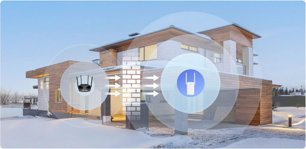 Усилитель беспроводного сигнала Mercusys ME80X