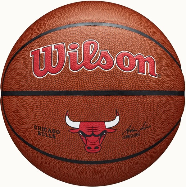 Баскетбольный мяч Wilson Nba Team Alliance Bskt Chi Bulls / WZ4029305XB7 - фото