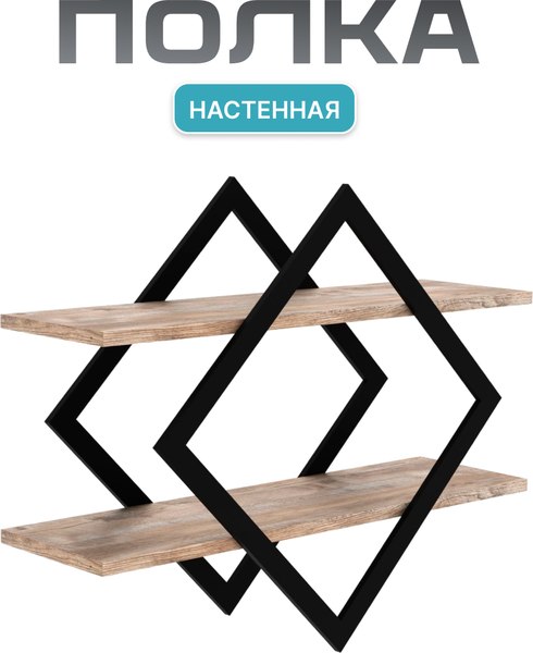 Полка Макс Стайл ПнР-400-2 навесная