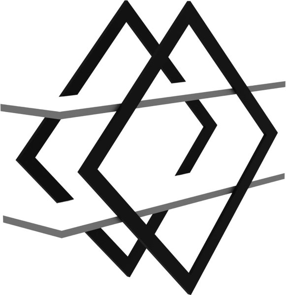 Полка Макс Стайл ПнР-500-2 навесная - фото