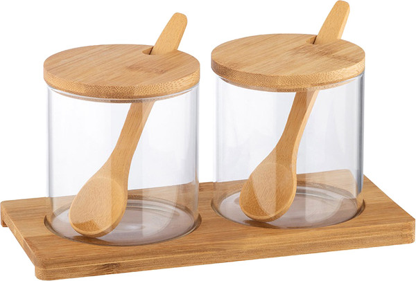 Набор емкостей для хранения Mallony Bambu 109035 - фото