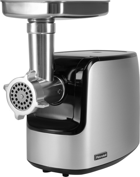 Мясорубка электрическая Rondell RDE-1458 (стальной) - фото