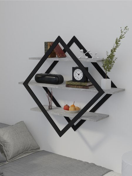 Полка Макс Стайл ПнР-600-3 навесная