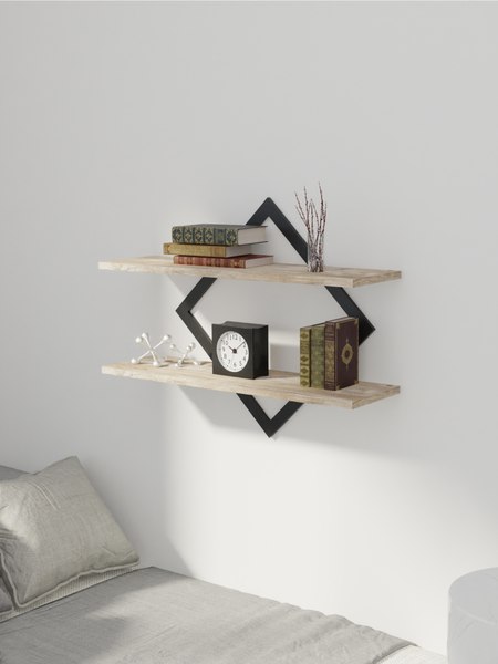 Полка Макс Стайл ПнР-400-2-1 навесная