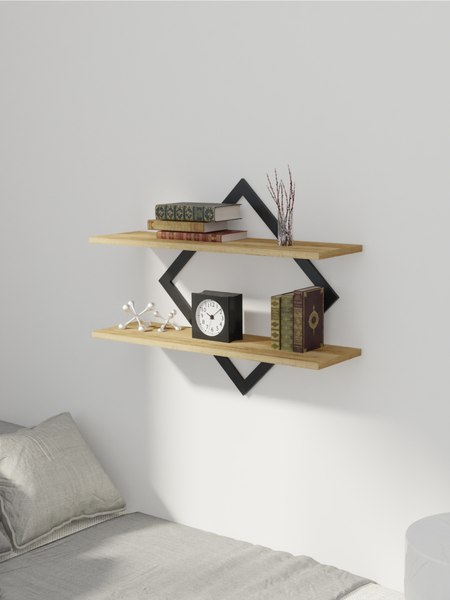 Полка Макс Стайл ПнР-400-2-1 навесная