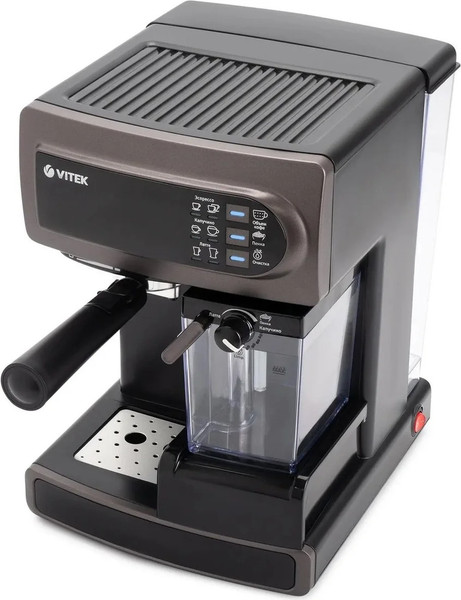Кофеварка эспрессо Vitek VT-1517 SR (серый)