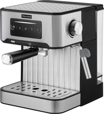 Кофеварка эспрессо Rondell RDE-1106 (серебристый)