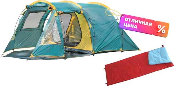 Палатка Coyote Dakota / CL-A08-Green - фото