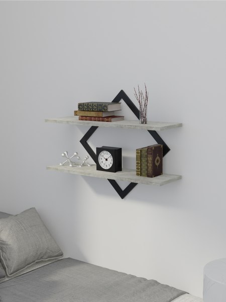 Полка Макс Стайл ПнР-400-2-1 навесная